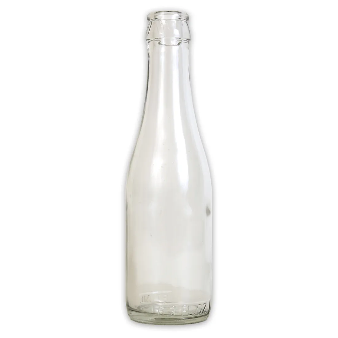 187 ml Clear Champange Bottles, Case of 24