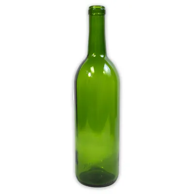 750 ml Bordeaux Wine Bottles, case of 12, Green