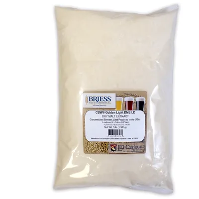 Briess - Golden Light DME, 3 Pound Bag