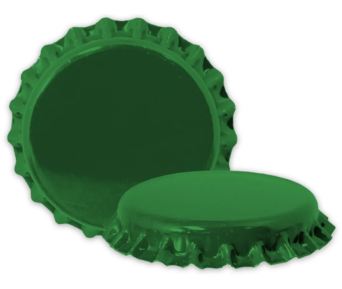 Crown Caps, Oxygen Absorbing - Green, 144