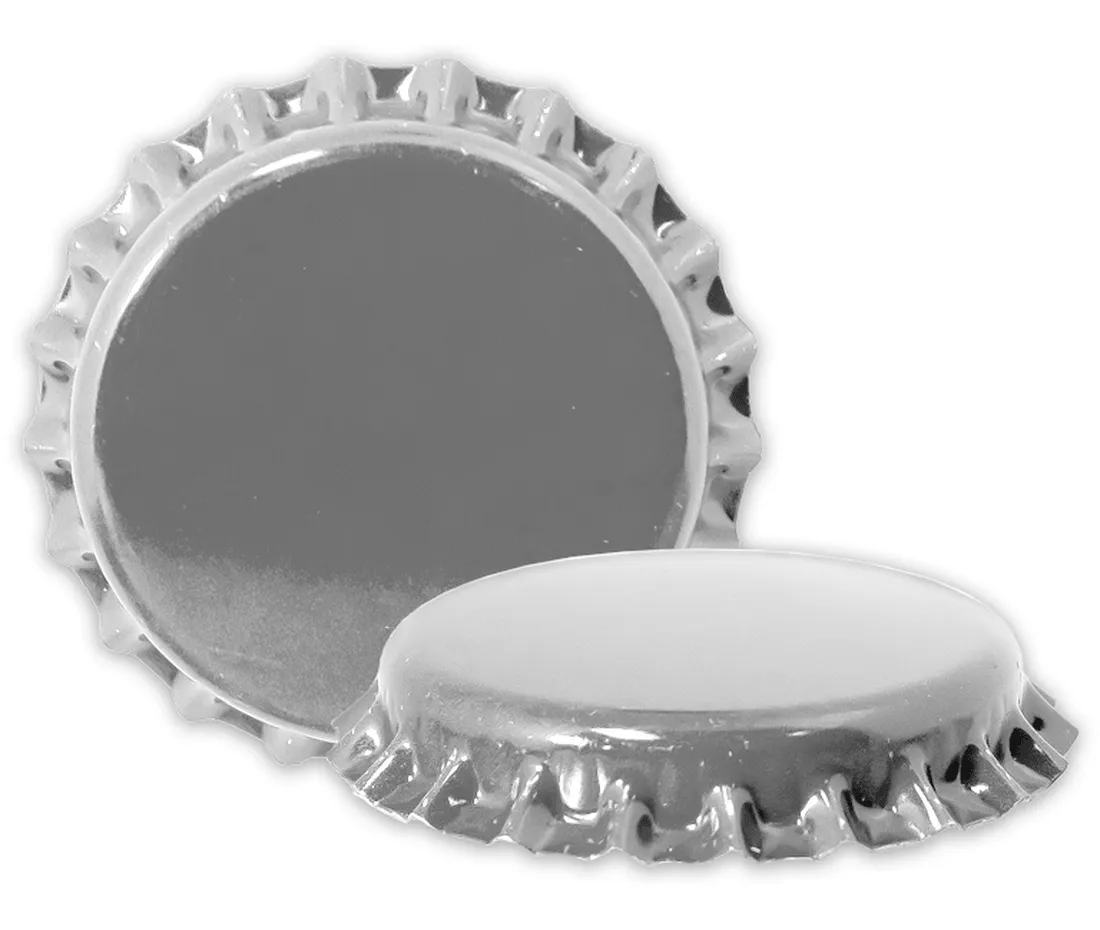 Crown Caps, Oxygen Absorbing - Silver, 144