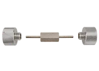 Dual Sankey Cleaning Connector with Check Ball Lifters