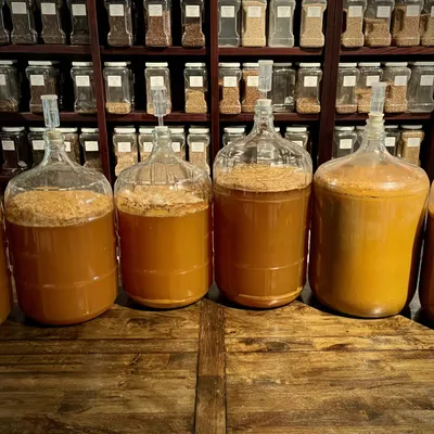 Fresh Pressed Michigan Heirloom Blend Cider, 5-9 gallons, per gallon