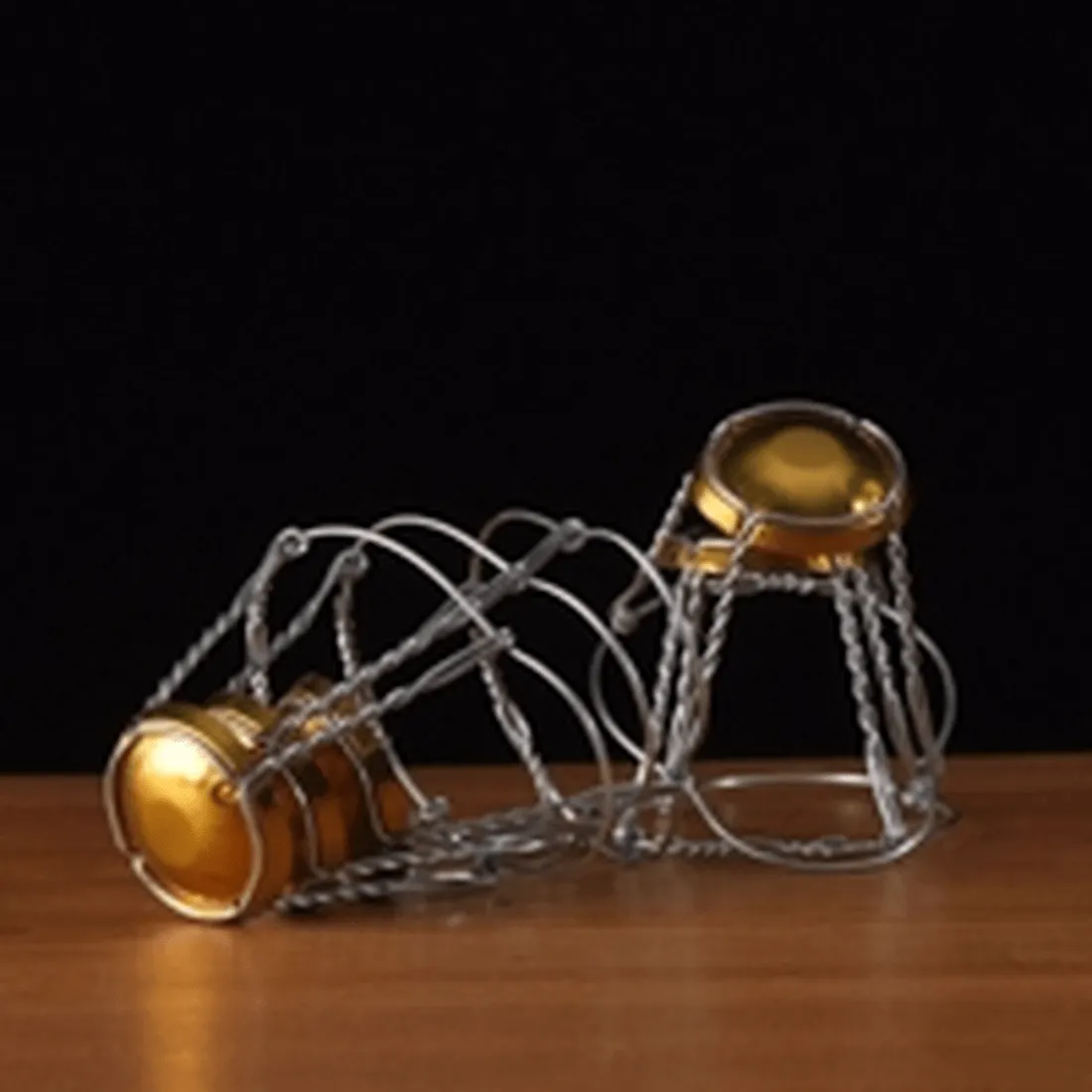 Hooded Wire Cages for Belgian Beer Bottles, 60 ct