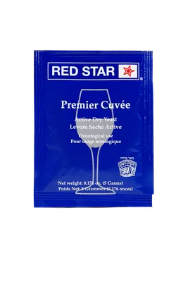 Red Star Dry Premier Cuvee Yeast  (Champagne)