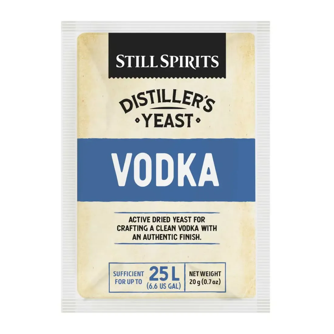 Still Spirits Distillers Yeast Vodka, 20g