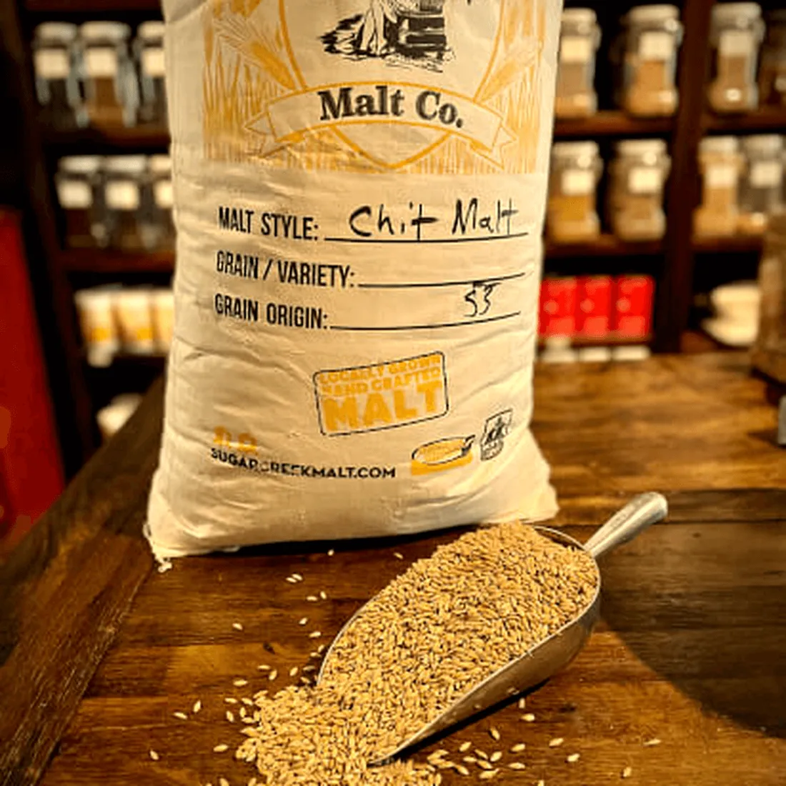 Sugar Creek Chit Malt, 1 lb