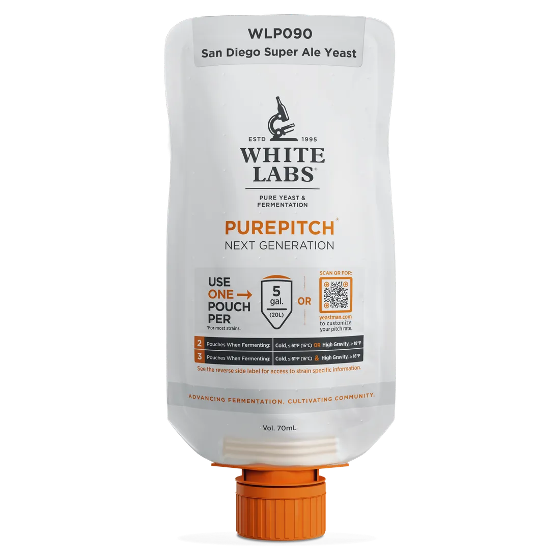 White Labs WLP090 - San Diego Super Ale PurePitch Next Gen