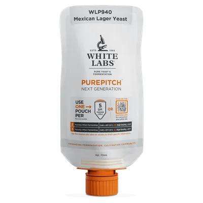 White Labs WLP940 - Mexican Lager Yeast PurePitch Next Gen
