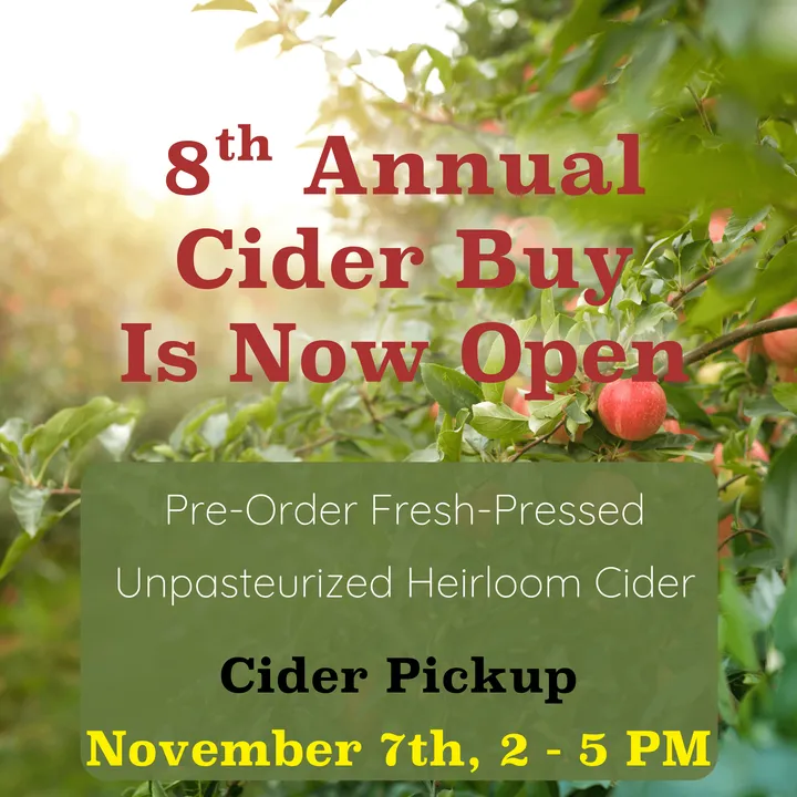 Gnome Brew's 8th Annual Cider Buy and Cider Day