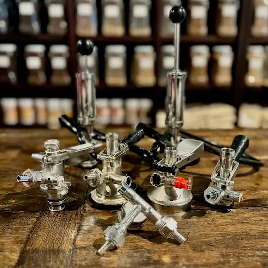 We Stock All Types of Keg Couplers for Your Home or Commercial Kegerator